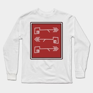 Traditional Arrows Traditional decorations Long Sleeve T-Shirt